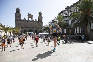 La LPA Trail  se celebró este sábado en la capital grancanaria/Carlos Díaz Recio.